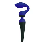 PalmPower PalmSensual Attachments 2-Piece Silicone Massager Heads Blue.