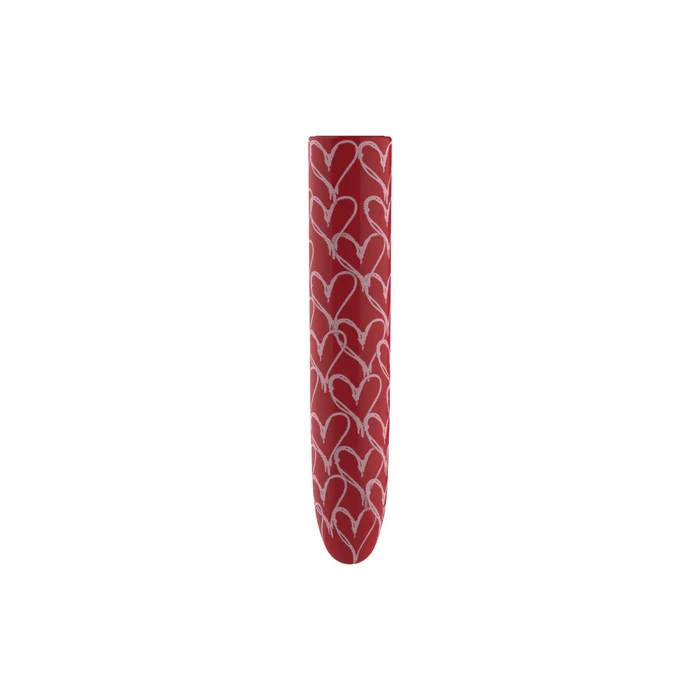 Luv Inc Hb82 Heart Bullet Vibrator Red